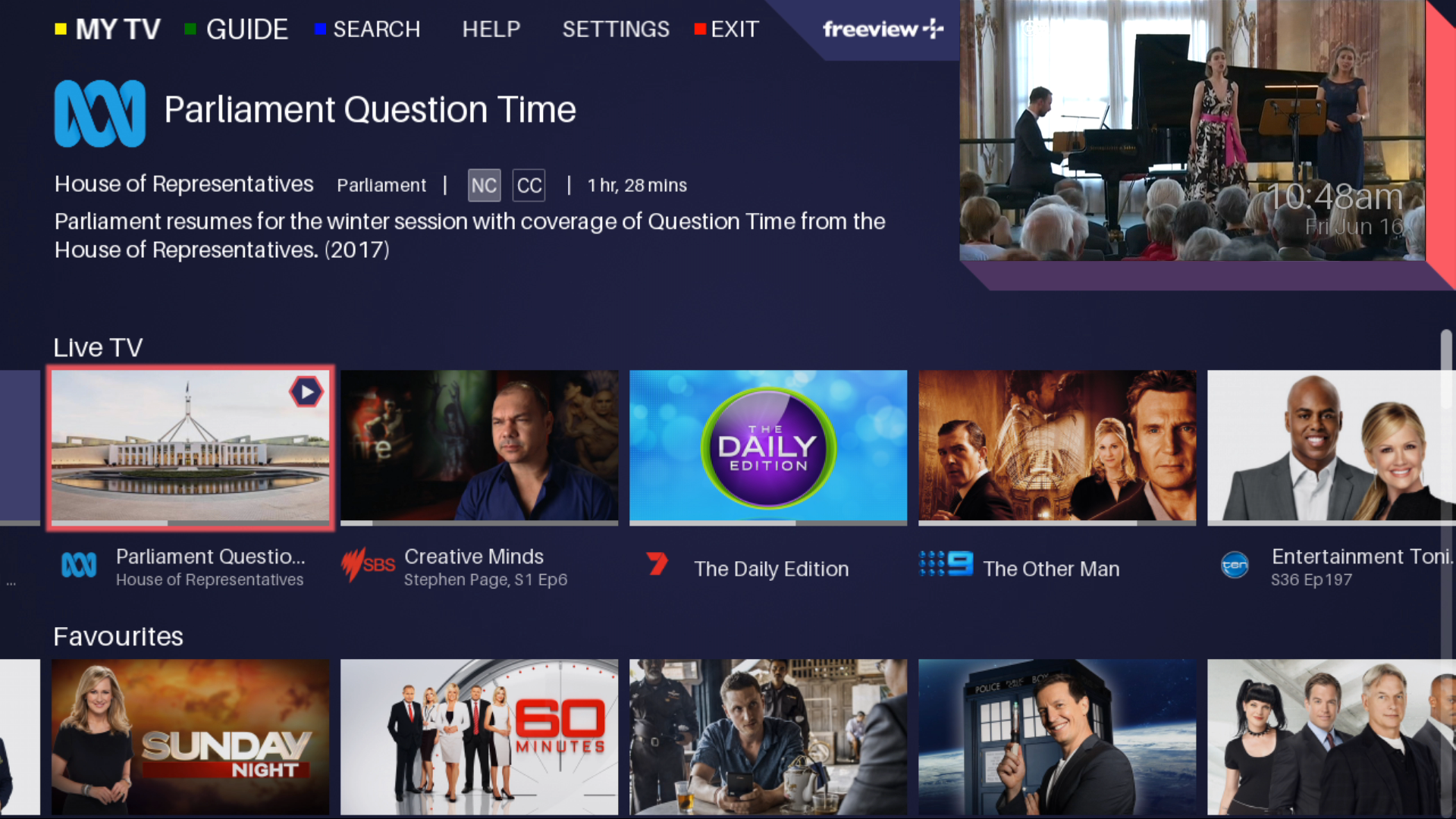 Freeview Plus My TV Freeview Plus Gets A Makeover