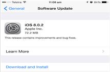 Apple Launches iOS 8.0.2 One Day After Apology