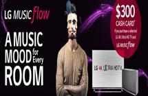 LG Gets In The Flow With $300 Cash Card Deal