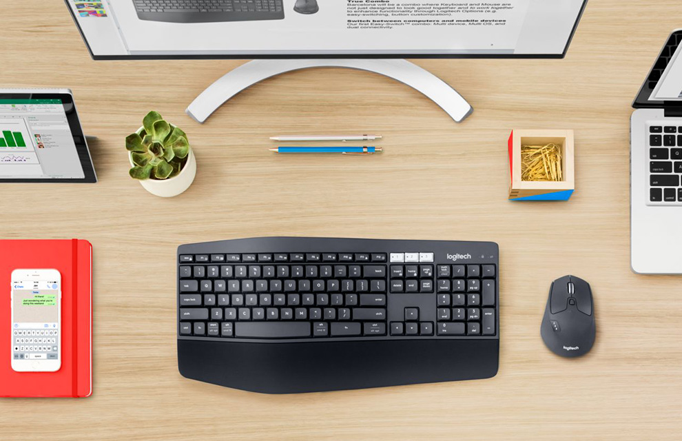 Logitech To Launch New Combo Mouse & Keypad