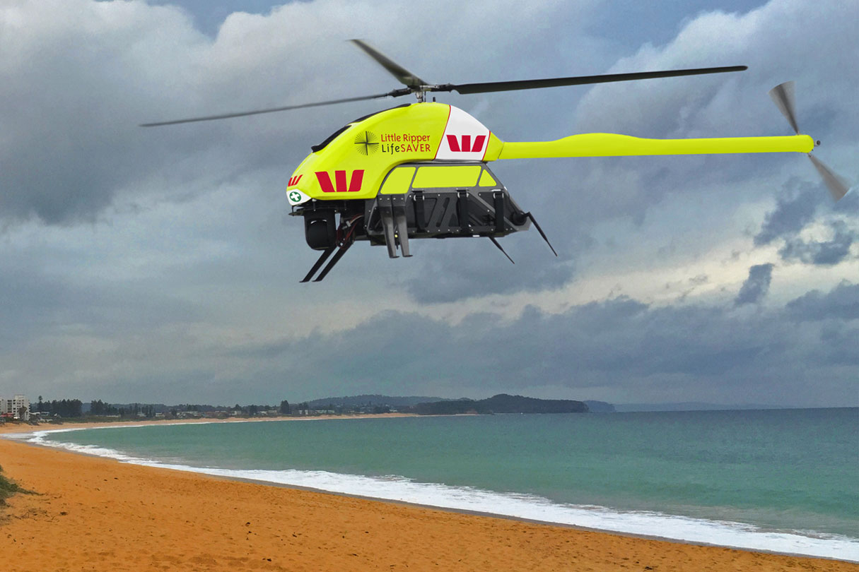 AI-Powered Drones To Monitor Oz Beaches For Sharks