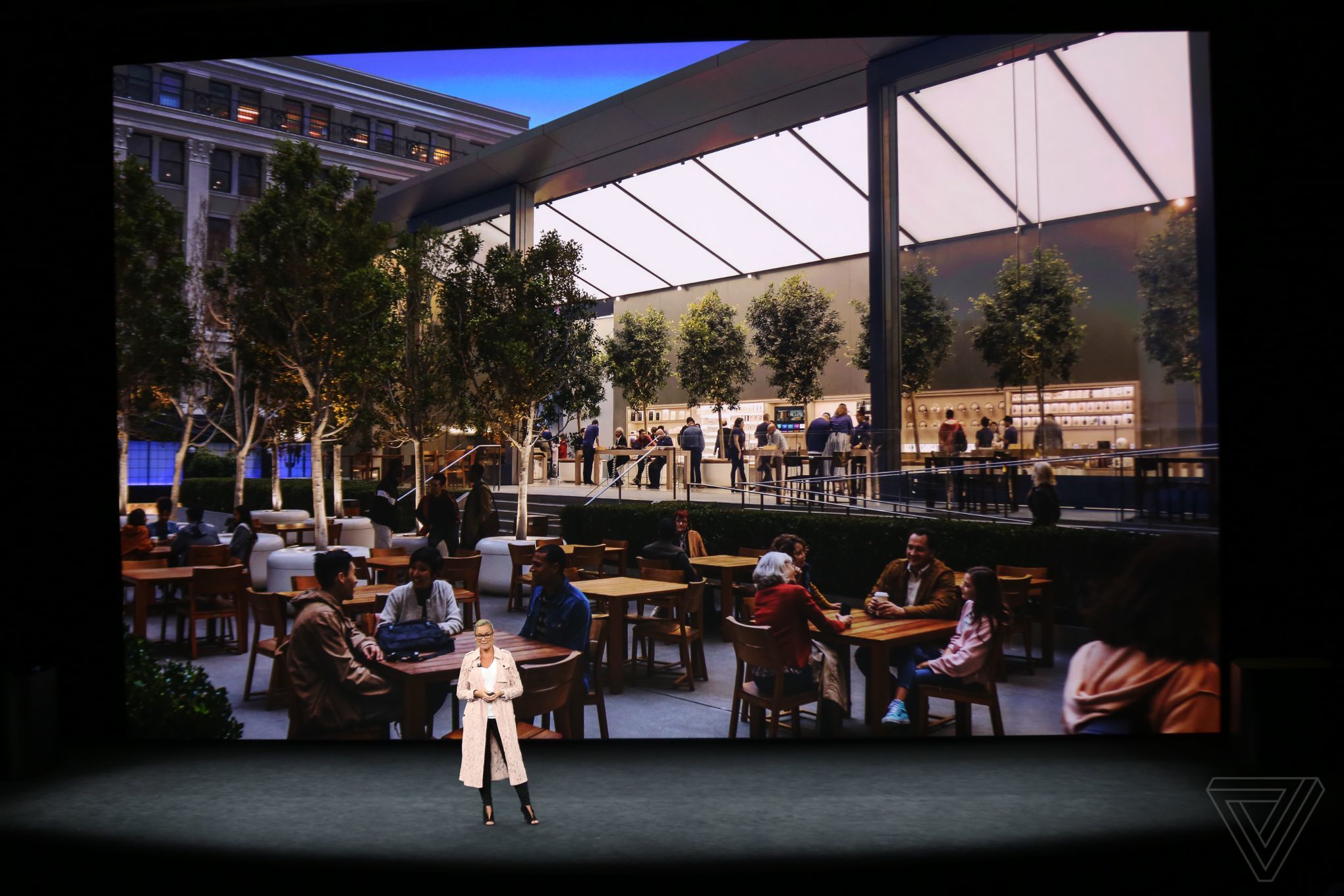 Apple touts new 'Town Square' retail store concept