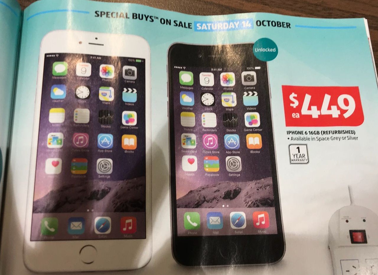 ALD EXCLUSIVE: Aldi To Sell ReFurbished iPhone 6