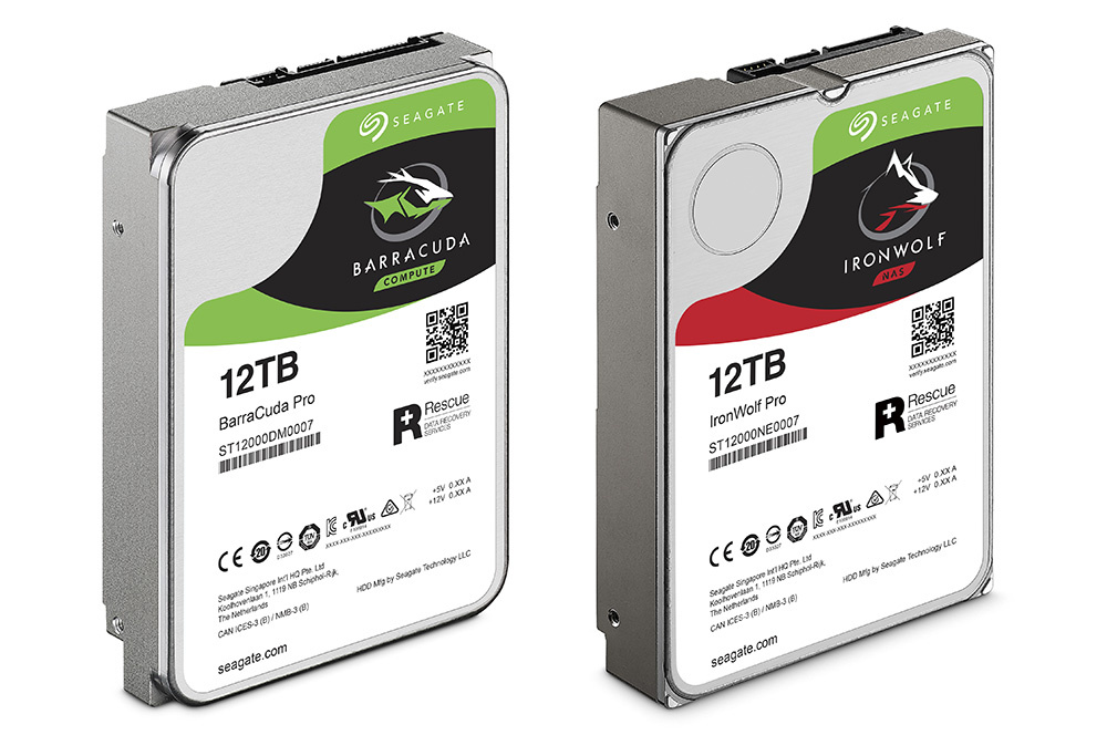 seagate barracuda pro ironwolf pro 12 tb hard drive Seagate Releases Mammoth New Hard Drives