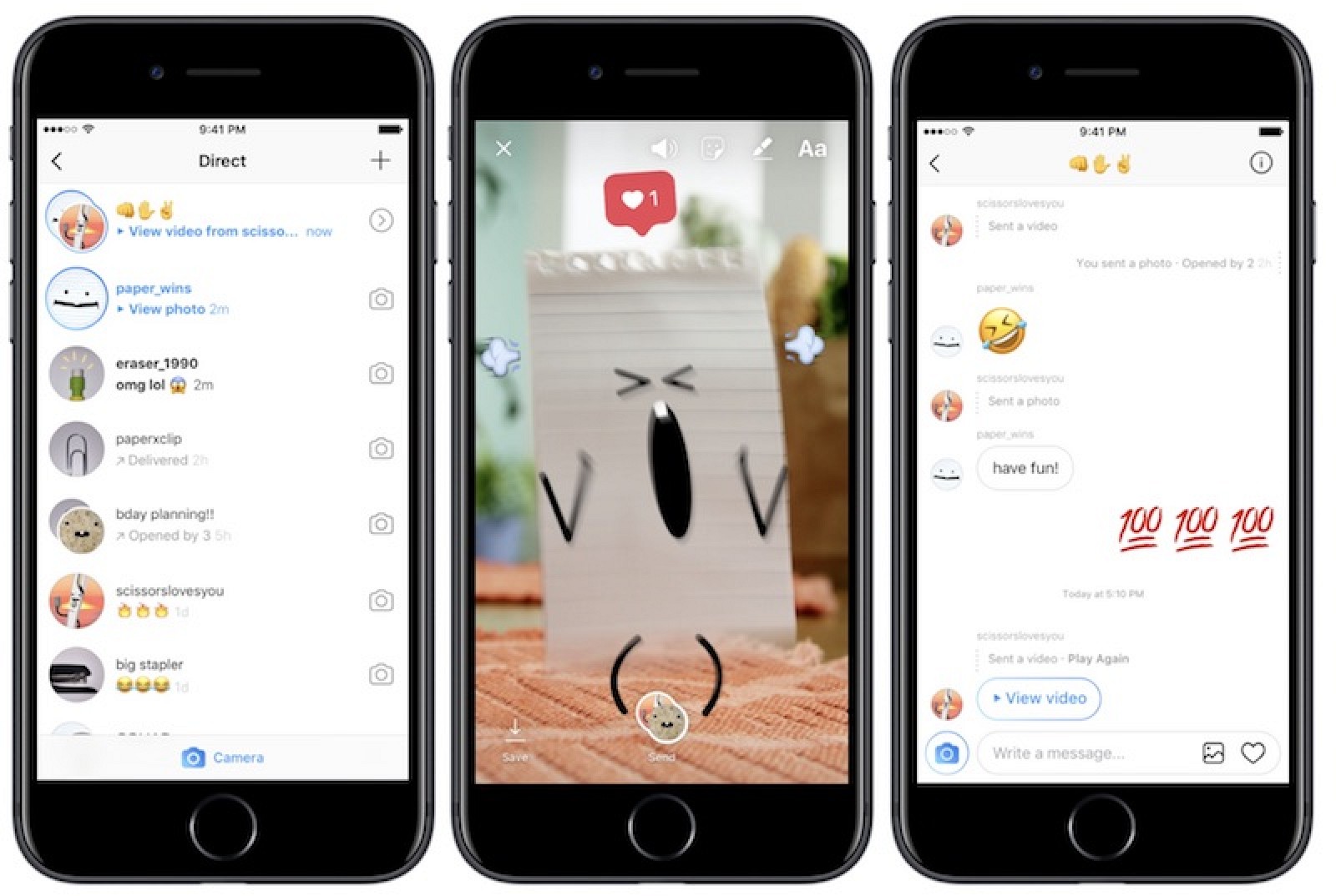 Instagram Direct is a standalone app for direct messages