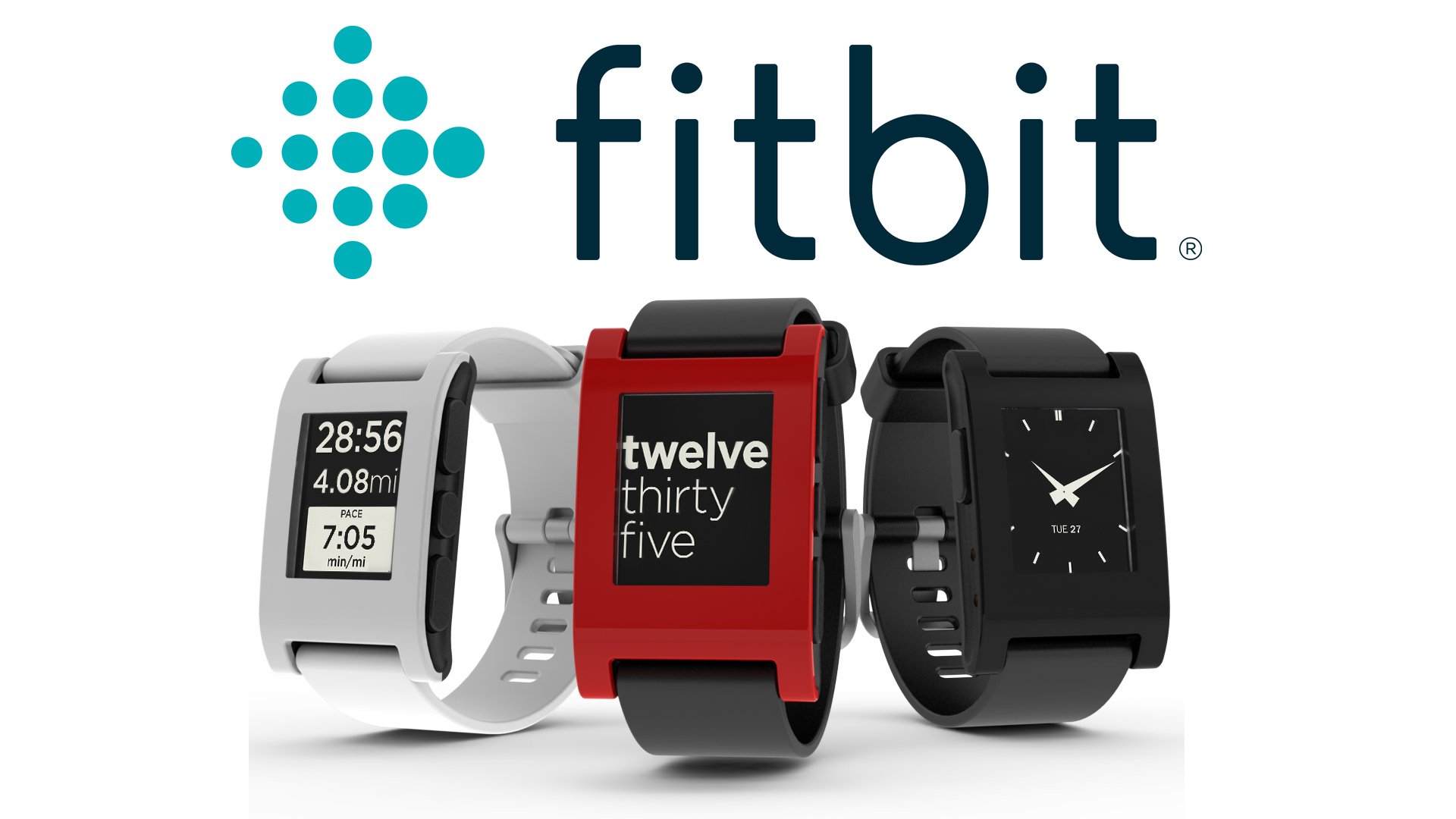 fitbit pebble watch