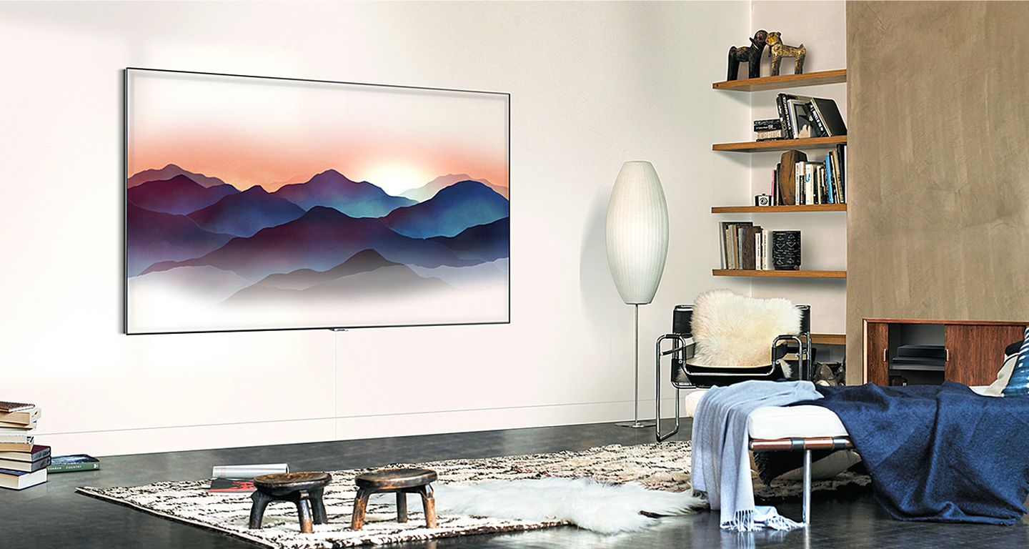 q7fn style no more black screen pc Samsung Rolls Out New TVs That Simply Disapear Into A Wall