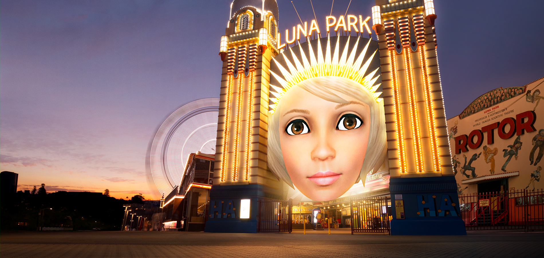 Samsung Could Put Your Face On Luna Park