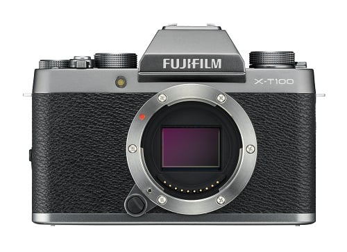 X T100 DarkSilver Front low res Fujifilm Reveals New Retro XT100 Camera