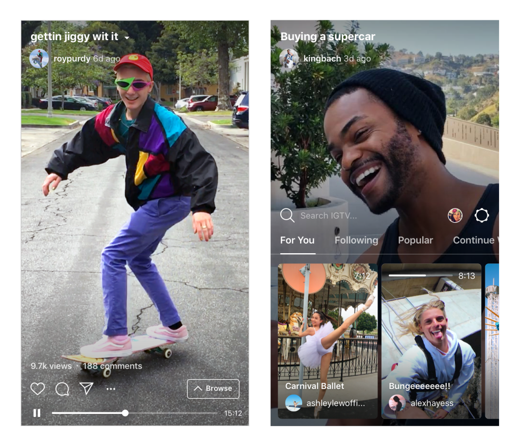 2 Watch 2UP EN Instagram Introducing New Video Streaming App