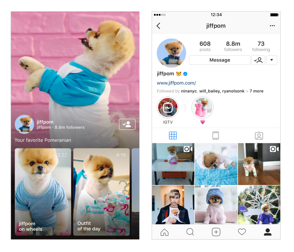 3 ChannelProfile 2UP EN Instagram Introducing New Video Streaming App