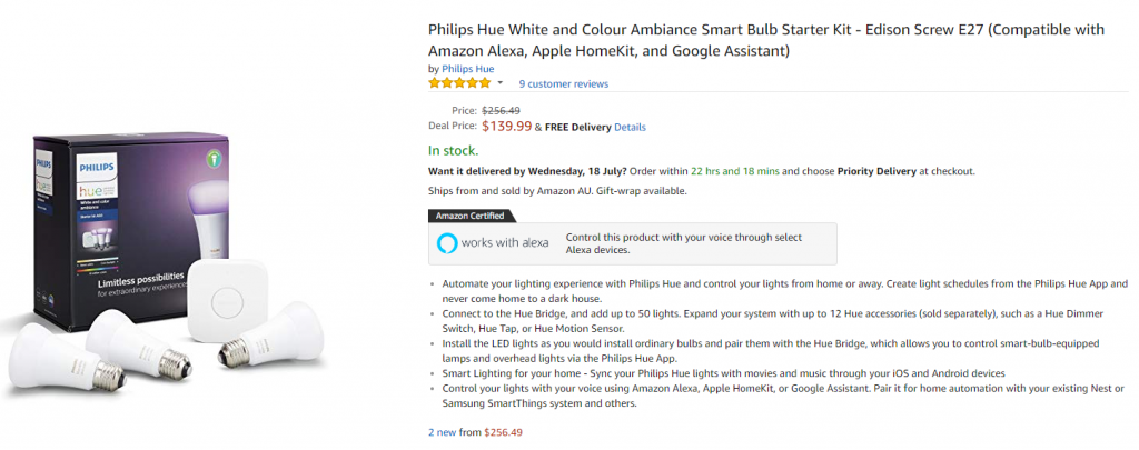 Philips E27 Starter 1024x405 Amazon Cranks Up Prime Day Tech War