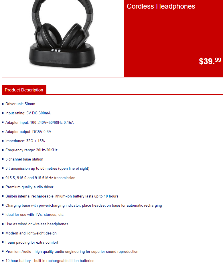 cordless headphones ALDI Unveils 58″ UHD 4K TV For Under $10 Inch
