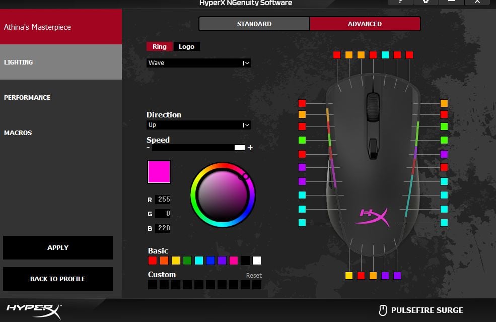 my masterpiece REVIEW: HyperX Pulsefire Surge Gaming Mouse, More Than Just Pretty Colours