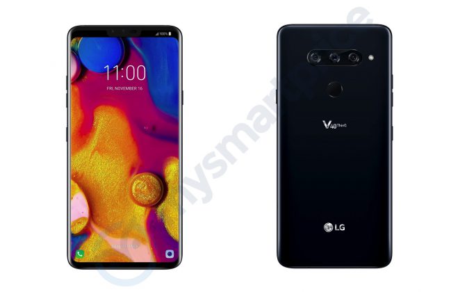 LG V40 ThinQ Renders Confirm Five Cameras
