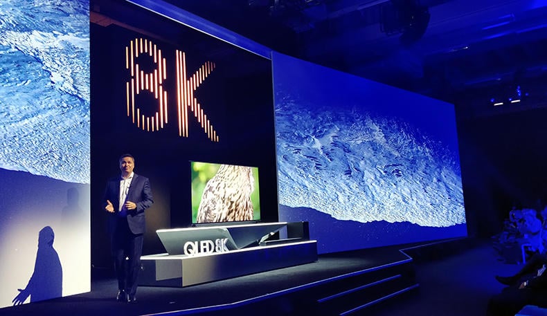 samsung8ktvifa New 85″ Samsung 8K TV Tipped To Be $19K, On Sale Soon