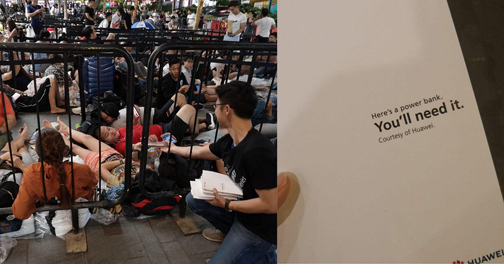 Huawei Gives iPhone Fans Free Portable Chargers – “You’ll Need It”