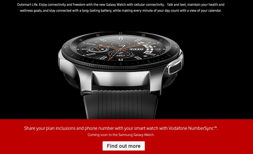 Vdaone Vodafone Joins Telstra With 4G LTE Samsung Galaxy Watch