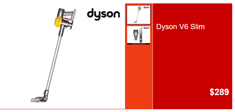 dyson v6 1 ALDI Unveil Three Dyson Vacuums From $289