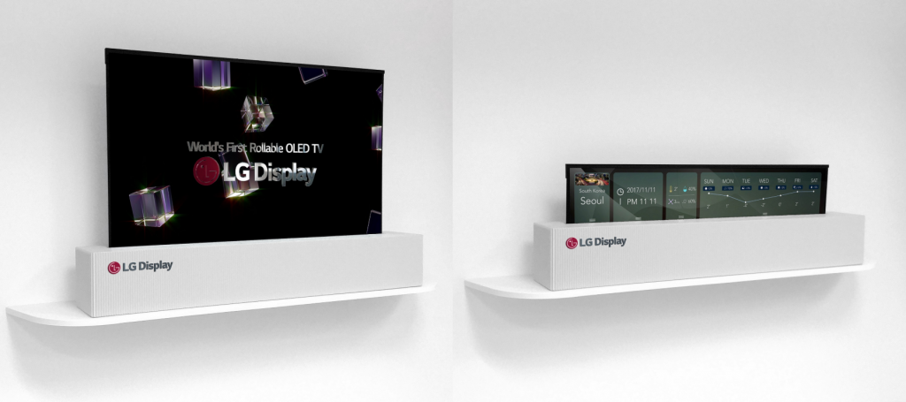 LG To Sell 65-Inch Rollable OLED TV 2019