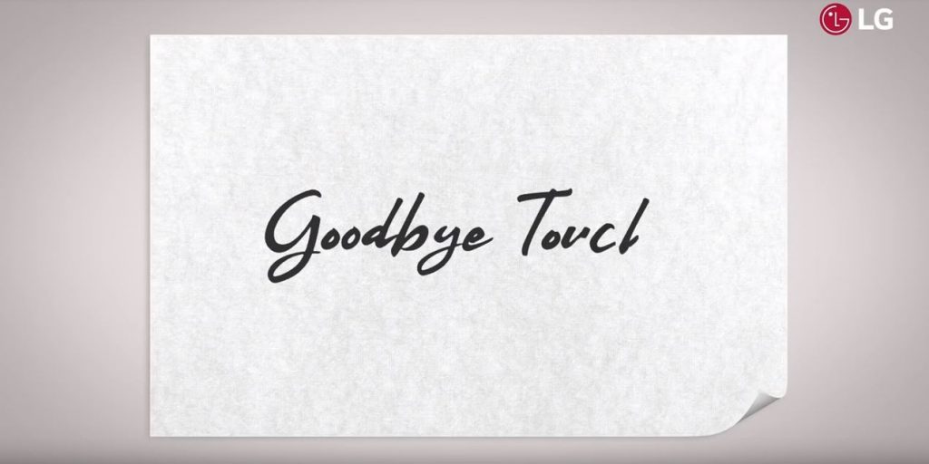 LG Goodbye Toucj 1024x512 LG To Showcase 5G Phone At MWC 2019