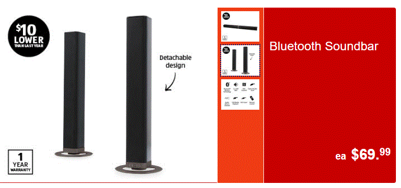 aldi bluetooth speaker Aldi Unveil 60″ 4K TV Under $10 An Inch