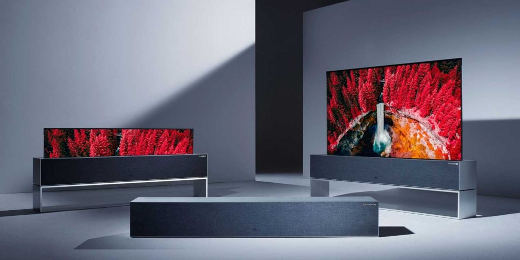 Google Reveals Foldable Phone Plans lg rollable tv ces 2019 key visual Google Reveals Foldable Phone Plans