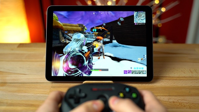 29512 47644 Playing Fortnite on 1122 iPad Pro with controller l Xbox, PS4 Controller Support Coming To iPhones & iPads
