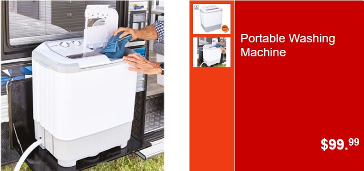 ALDI washing machine ALDI Unveil Portable Washer & BBQ For Under $100