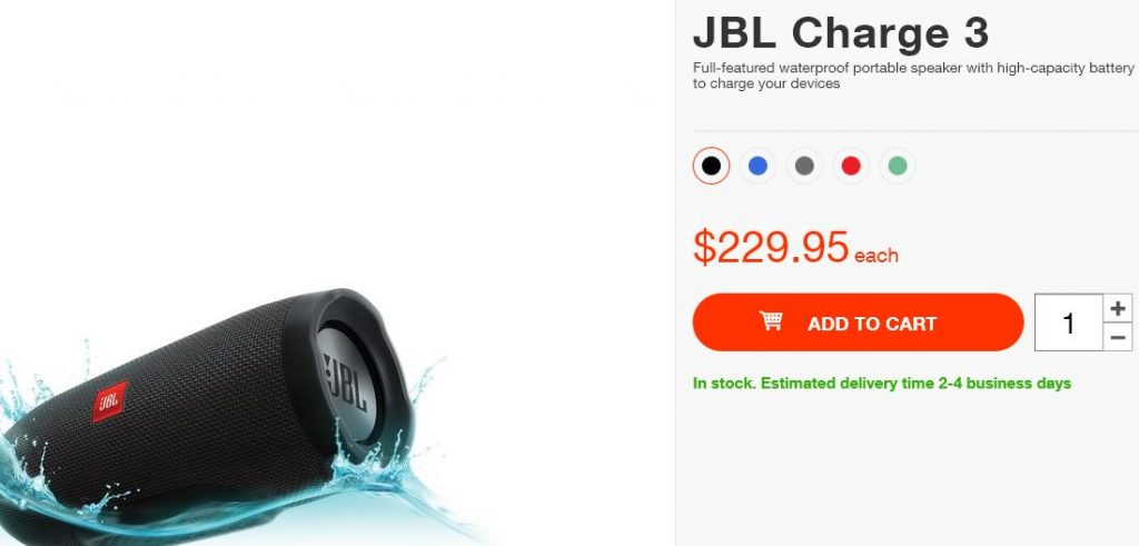 JBL Charge 3 1024x491 JBL Launch New ‘Charge 4’ For Less