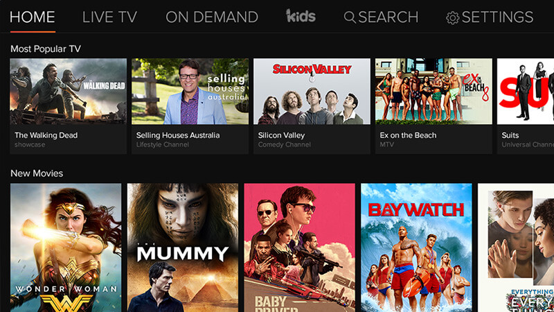 now player screenshot ‘Foxtel Now’ Lands On Sony Bravia Android TVs