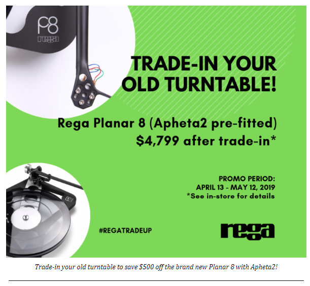synergy Rega Launch First Turntable Trade In Offer