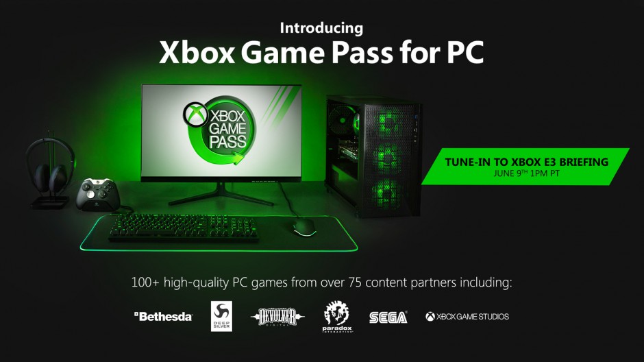XGP E3 MASTER hero Microsoft Brings Xbox Game Pass To PC