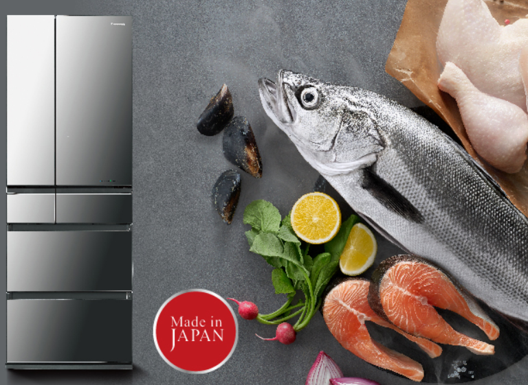 Panasonic Release New Six Door Glass Finish Fridge