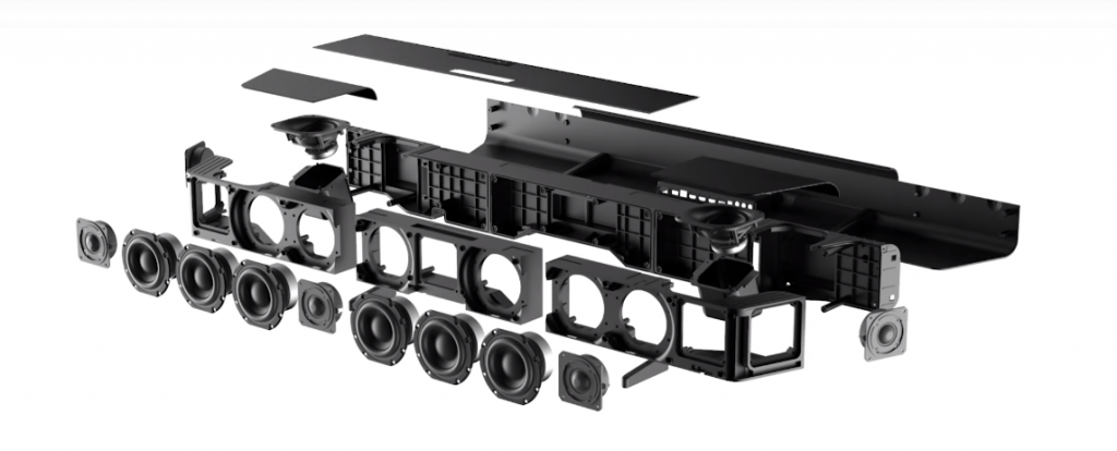 AMBEO components New Sennheiser AMBEO 3D Soundbar A Major Threat To Bluesound