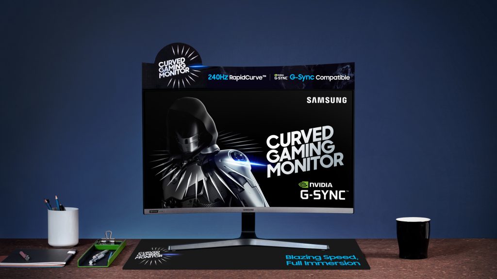 CRG527 3 1024x576 Samsung Unveils First Gaming Monitor with NVIDIA G Sync