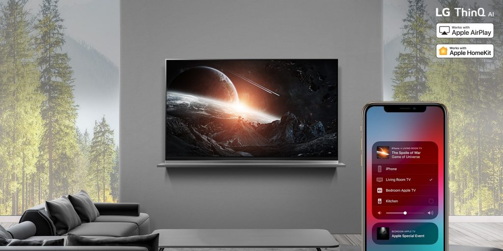 LG Gives TVs Apple HomeKit, AirPlay 2