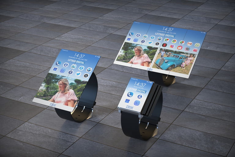 IBM Patent Tablet Transforming Smartwatch