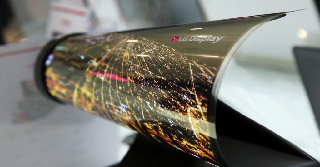 LG Trademark Rollable Smartphone
