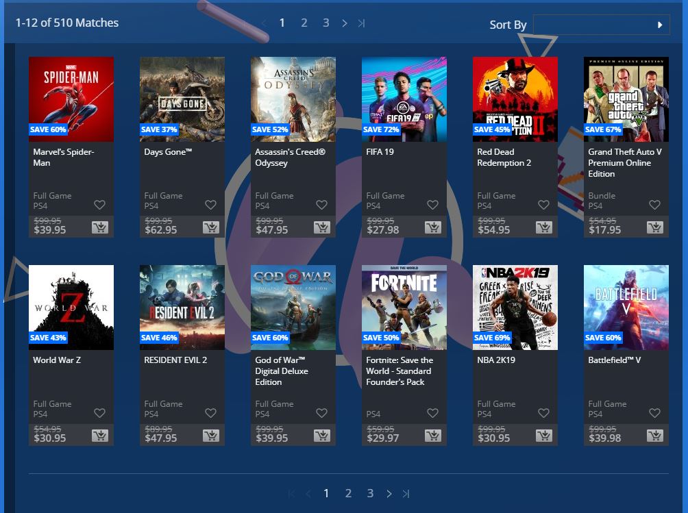 PlayStation Store 33 PlayStation Launch Annual Winter Sale, Up to 60% Off