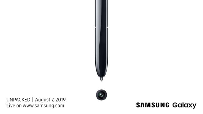 samsung note 10 email Samsung Confirm Galaxy Note 10 Launch Date