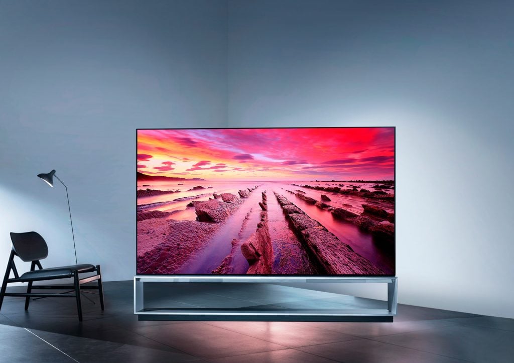TV SIGNATURE OLED Z9 04 The Largest OLED Desktop LG Release First OLED 8K TV For A$60K