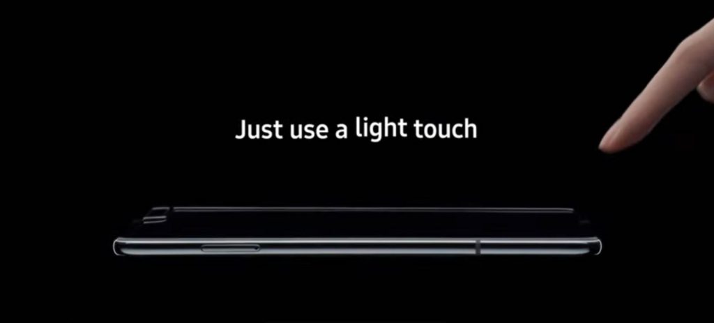 samsung 1024x463 Galaxy Fold Care Video Advises “Light Touch”