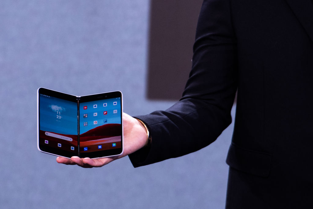Microsoft Has Another Crack At Smartphones With A Dual Screen Offering That Runs Android
