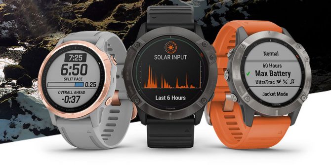 Garmin 6XPro Solar range Garmin Introduce Company First Solar Smart Watch