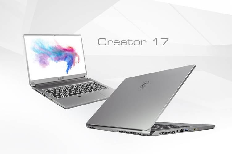 Creator 17 MSI Shows Off Flagship Laptops & Innovations At CES 2020