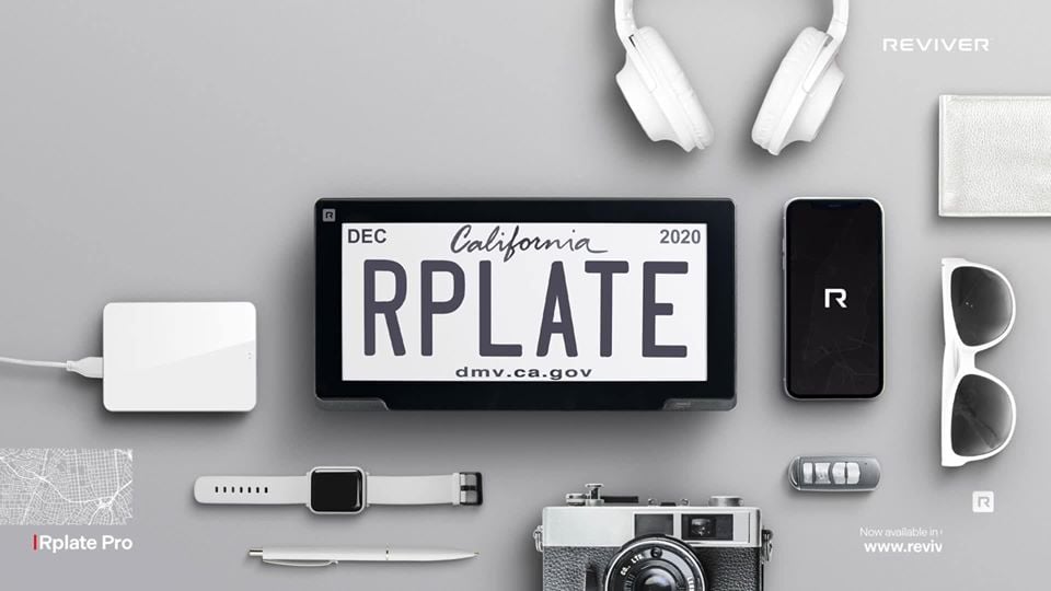 Rplate 3 Customise Your License Plate On The Fly