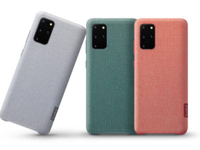 Samsung is releasing a range of phone cases made from recycled plastic bottles, in partnership with Kvadrat.