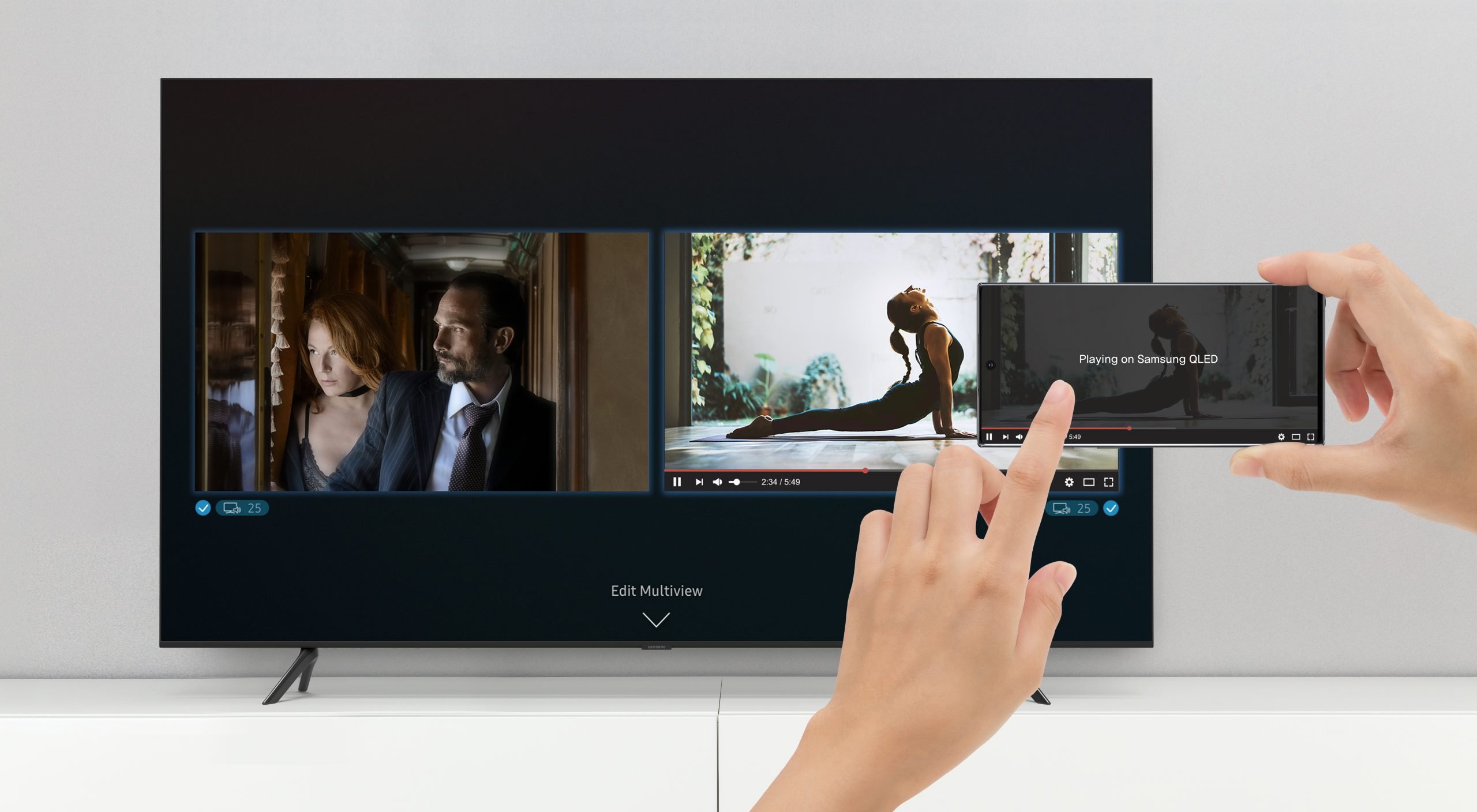 Q80T Q95T Mobile View Multi View Samsung scaled Samsung Announces Local Launch Of Industry Leading 2020 Range Of 8K TVs