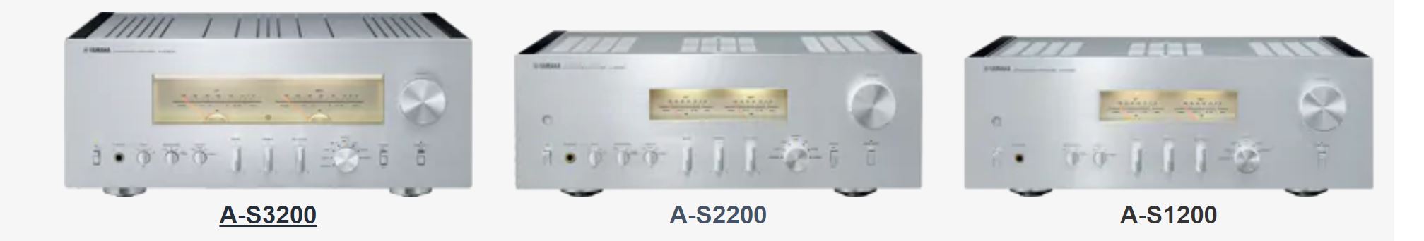 A S3200 and all A S series amplifiers Yamaha Expands Hi Fi Family With A S Amplifiers & NS 3000 Speakers